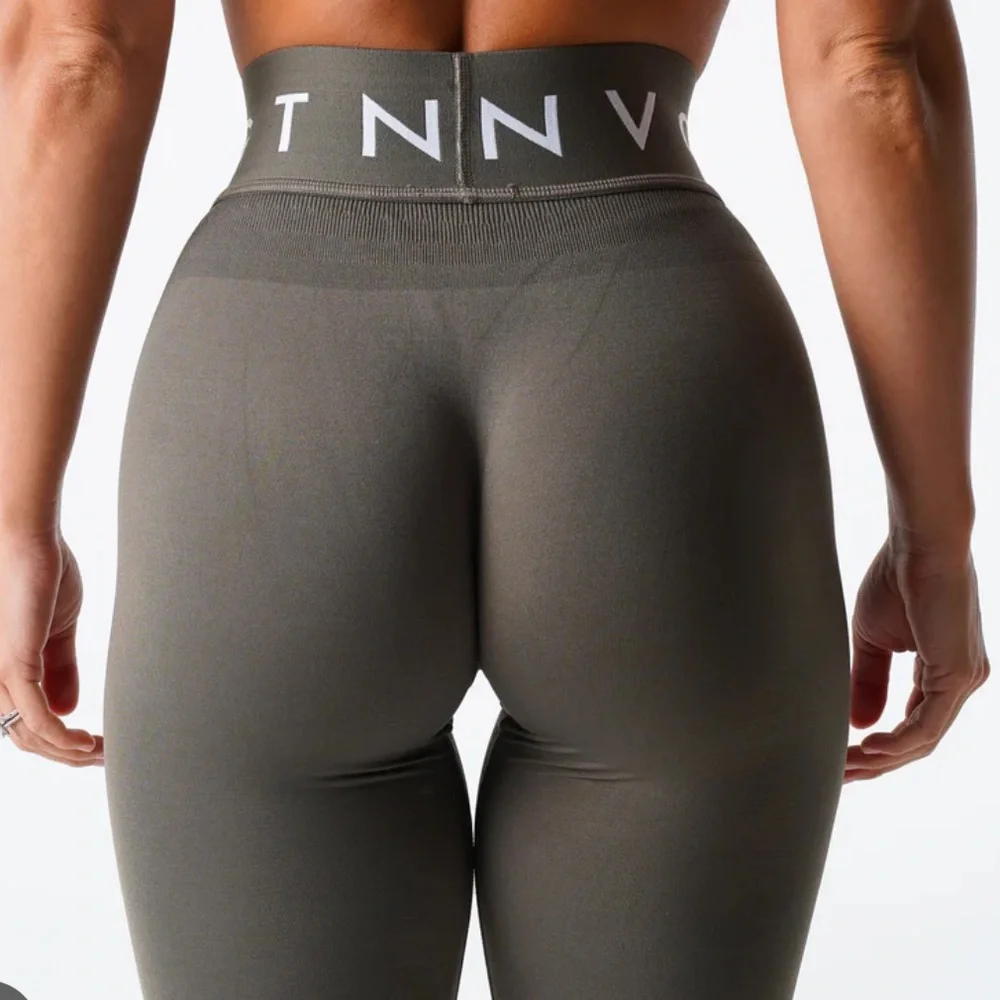 NVGTN Olive Seamless Sport Leggings - Picture 2 of 5